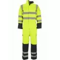Hi Vis flame retardant coverall in yellow blue Hi Vis flame retardant coverall in yellow blue