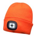 Portwest B029 Beanie LED Head Light USB Rechargeable