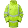Unpadded Pulsar Breathable Hi Vis Coat P421