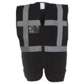Black Hi Vis Vest