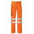 Hi Vis Orange Rail Combat Trousers