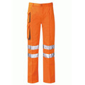 Hi Vis Orange Rail Combat Trousers
