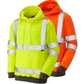Hi Vis Hooded Sweatshirt LEO SS04 Goodleigh