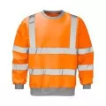 Hi Vis Orange Railway Sweatshirt Hi Vis Orange Railway Sweatshirt