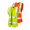 Ladies Hi Vis Vest With Pockets Leo WL11