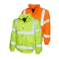 UC804 Uneek Hi Vis Bomber Jacket