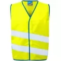 Yellow Kids Hi Vis Vest Neon Stars Yellow Kids Hi Vis Vest Neon Stars