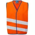 Orange Kids Hi Vis vest Neon Stars CW01