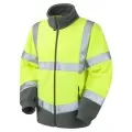 Yellow Hi Vis Fleece Jacket Leo F01 Yellow Hi Vis Fleece Jacket Leo F01