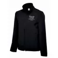 Black Shell Coat, logo chest only Black Shell Coat, logo chest only