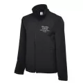 Motorsport Black Coat, logo chest and Logo rear