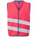 Pink Kids Hi Vis vest Neon Stars CW01 Pink Kids Hi Vis vest Neon Stars CW01