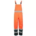 Orange And Blue Hi Vis Flame Retardant Anti Static Salopettes FRMSALR Plume