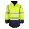 Yellow & Blue Flame retardant & Anti Static Hi Vis coat Yellow & Blue Flame retardant & Anti Static Hi Vis coat