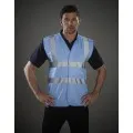 Sky Blue Hi Vis Vest