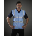 Sky Blue Hi Vis Vest