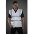 White Hi Vis safety vest