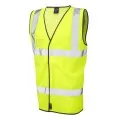 Hi Vis Vest with Mesh Shoulder Panel