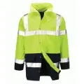 Yellow and Blue Hi Vis Jacket