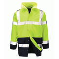 Yellow and Blue Hi Vis Jacket