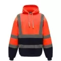 Personalised Pull-Over Hivis Hoodie Personalised Pull-Over Hivis Hoodie