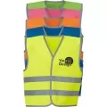 Custom Printed Kids Coloured Hi Vis Vest Custom Printed Kids Coloured Hi Vis Vest