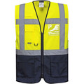 Personalised Portwest C476 Warsaw Executive Vest