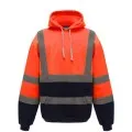 Personalised Pull-Over Hivis Hoodie