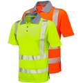 Personalised Hi Vis Polo Shirt Leo P03