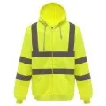 Personalised Zip-Up Hivis Hoodie HVK07