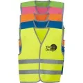 Custom Printed Kids Coloured Hi Vis Vest