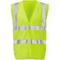 Yellow Hi Vis Vest With Yellow Piping Orbit Yellow Hi Vis Vest With Yellow Piping Orbit