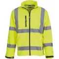 Personalised Hi Vis Softshell Jacket HVK09 Yoko Personalised Hi Vis Softshell Jacket HVK09 Yoko