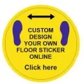 Custom Printed Social Distancing Floor sticker Custom Printed Social Distancing Floor sticker