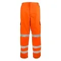 Orange Fire Retardant & Anti Static Combat Trousers