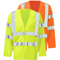Flame Retardant Long Sleeve Hi Vis Vest FRHVJ03