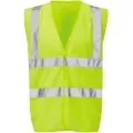 Yellow Hi Vis Vest With Yellow Piping Orbit