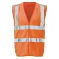 Orange Hi Vis Vest With Orange Piping Orbit