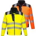 Personalised Portwest T402 Hi Vis Soft-shell Jacket