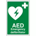 AED Defibrilator Sign AED Defibrilator Sign