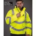 Metal Free Hi Vis bomber jacket hvw701