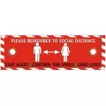 Social Distance Banner Keep 2 Metres