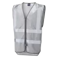 Silver HI Vis Vest Leo W35