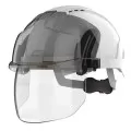 JSP EVO VISTAshield Vented Helmet White - Smoke JSP EVO VISTAshield Vented Helmet White - Smoke