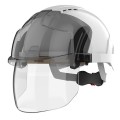 JSP EVO VISTAshield Vented Helmet White - Smoke