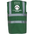 Compliance Officer Green Hi Vis Vest C-19