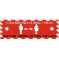 Social Distance Banner Keep 2 Metres