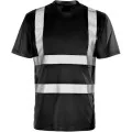 Black Hi Vis Tee Shirt