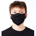 Black Face Mask single layer