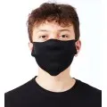 Black Face Mask single layer